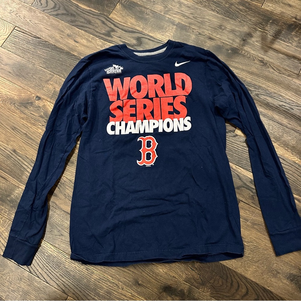 Boston Red Sox 2013 World Series Long‎ Sleeve Shirt, M